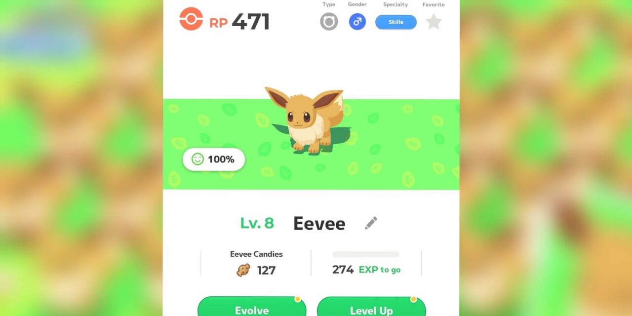 Capturando um Eevee Shiny no Pokémon Sleep - Pixel Café