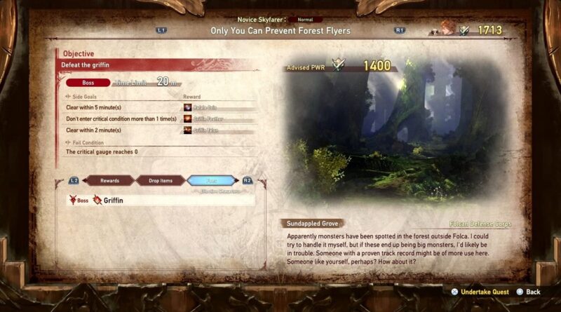 Granblue Fantasy Relink - Onde Encontrar a Pena de Grifo