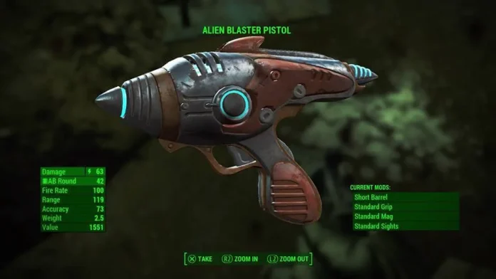 Desvende os Mistérios da Pistola Alien Blaster em Fallout 4